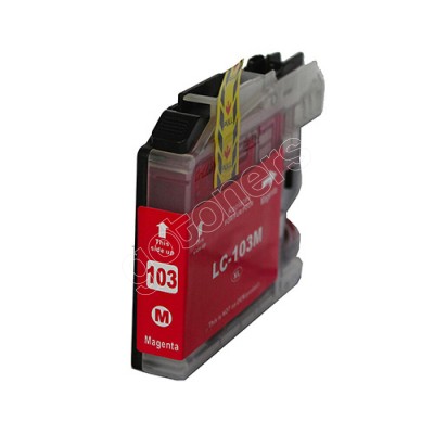 Gotoners™ Brother New Compatible LC103M XL Magenta Inkjet Cartridge, High Yield