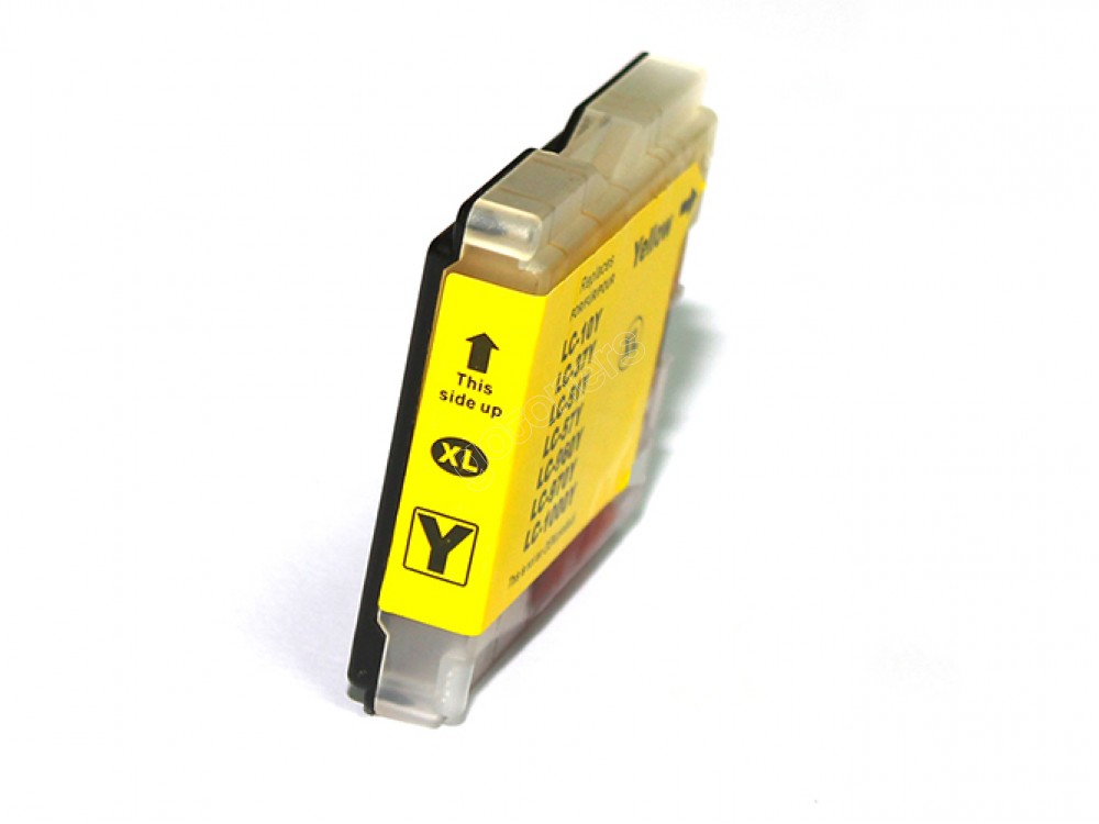Gotoners™ Brother New Compatible LC51Y XL Yellow Inkjet Cartridge, High Yield