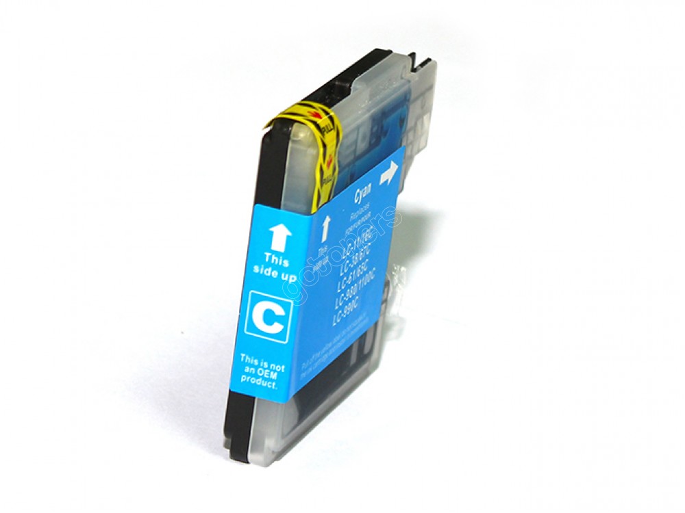 Gotoners™ Brother New Compatible LC61C Cyan Inkjet Cartridge, Standard Yield