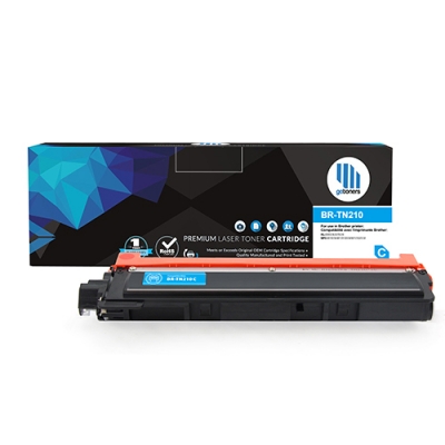 Gotoners™ Brother New Compatible TN-210 Cyan Toner, Standard Yield