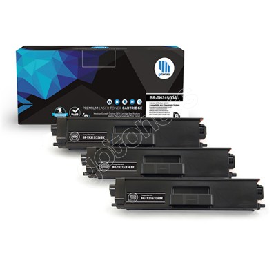Gotoners™ Brother New Compatible TN-315BK Black Toner, High Yield, 3 Pack