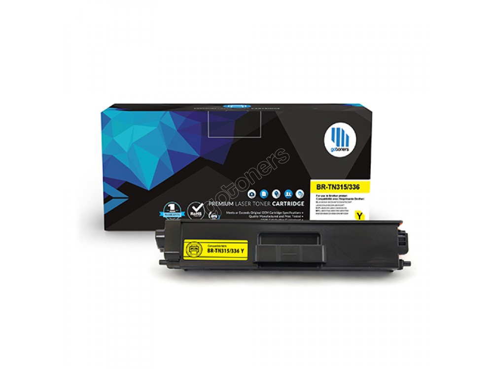 Gotoners™ Brother New Compatible TN-315 Yellow Toner, High Yield