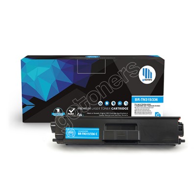 Gotoners™ Brother New Compatible TN-336 Cyan Toner, High Yield