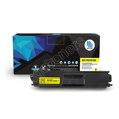 Gotoners™ Brother New Compatible TN-336 Yellow Toner, High Yield