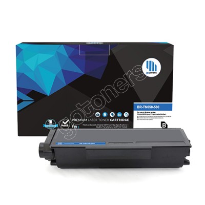 Gotoners™ Brother New Compatible TN-580BK Black Toner, High Yield