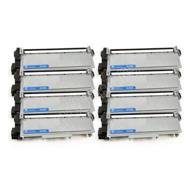 Gotoners™ Brother New Compatible TN-660BK Black Toner, High Yield Version of TN-630BK, 8 pack