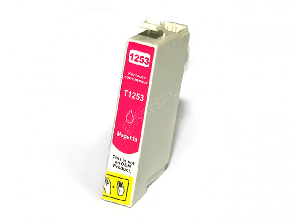 Gotoners™ Epson New Compatible T1253 Magenta Ink Cartridge, Standard Yield