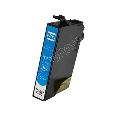 Gotoners™ Epson New Compatible T252C XL Cyan Inkjet Cartridge, High Yield