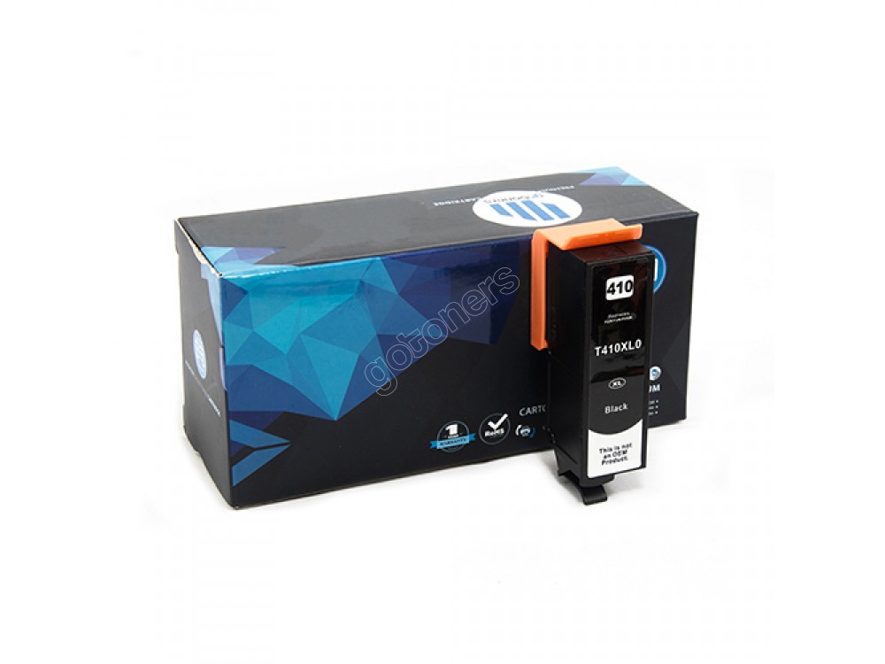 Gotoners™ Epson New Compatible T410XL BK (T410XL020) Black Ink Cartridge, High Yield