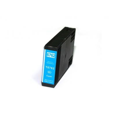 Gotoners™ Epson New Compatible T6762 XL Cyan Inkjet Cartridge, High Yield