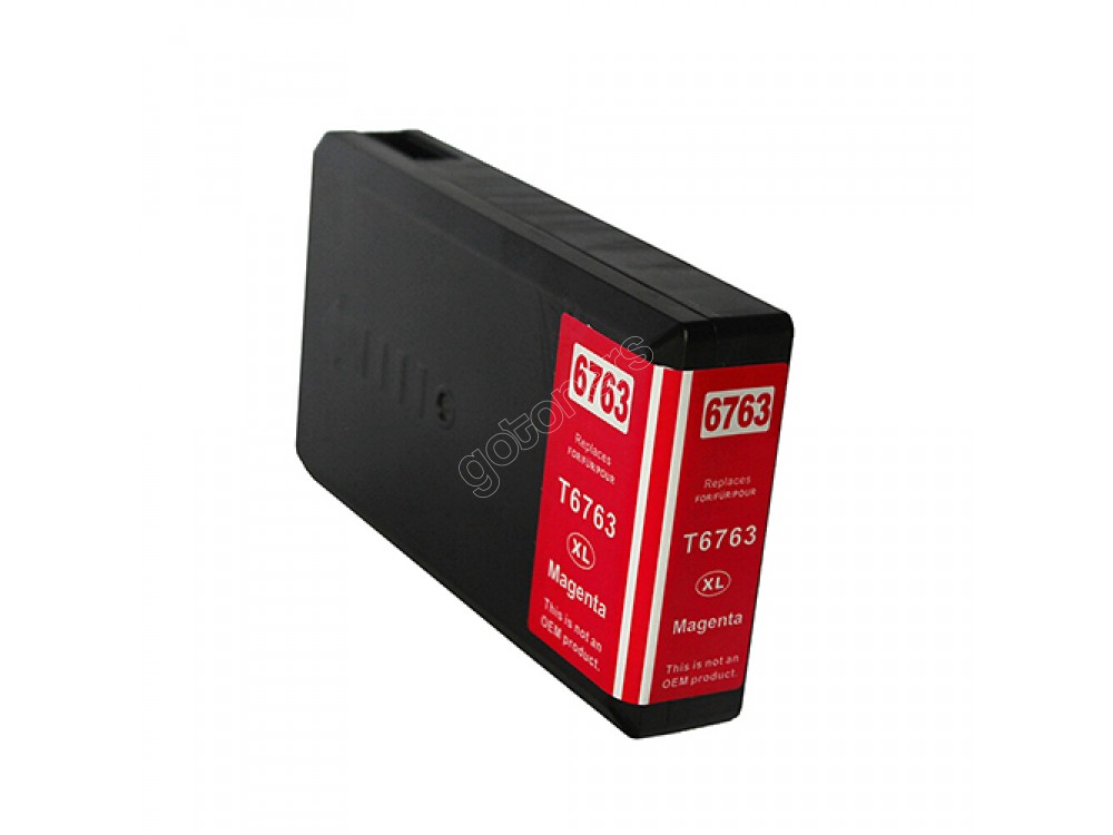 Gotoners™ Epson New Compatible T6763 XL Magenta Inkjet Cartridge, High Yield