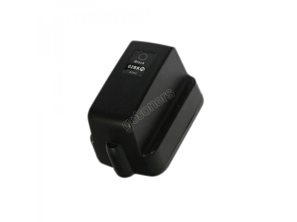 Gotoners™ HP New Compatible 02 BK (C8721) Black Inkjet Cartridge, High Yield
