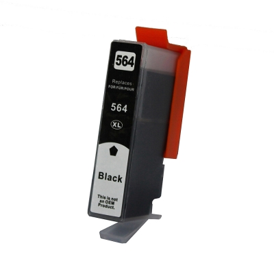 Gotoners™ HP New Compatible 564XL BK (CB321W/CB684W) Black Inkjet Cartridge, High Yield
