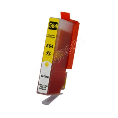 Gotoners™ HP New Compatible 564XL Y (CB325W) Yellow Inkjet Cartridge, High Yield