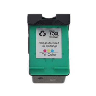 Gotoners™ HP Compatible 75XL C (CB338WN) Tri-Color Remanufactured Inkjet Cartridge, High Yield