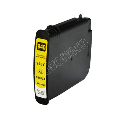 Gotoners™ HP New Compatible 940XL Y (C4909AN) Yellow Inkjet Cartridge, High Yield