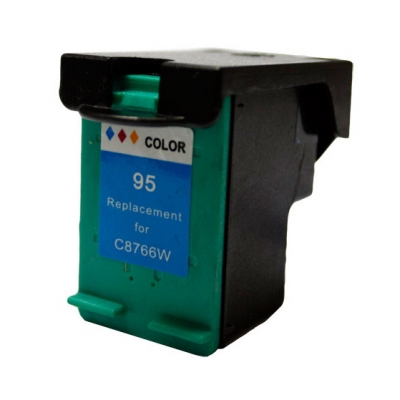 Gotoners™ HP Compatible 95 (C8766W) Tri-Color Remanufactured Inkjet Cartridge, Standard Yield