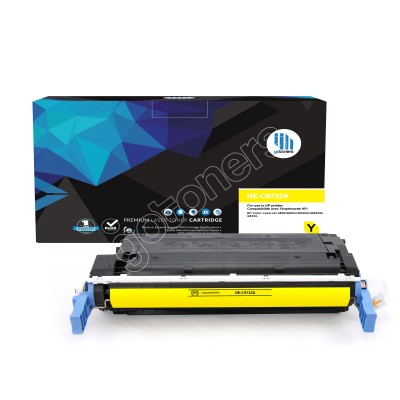 Gotoners™ HP Compatible C9722A (641A) Yellow Remanufactured Toner , Standard Yield