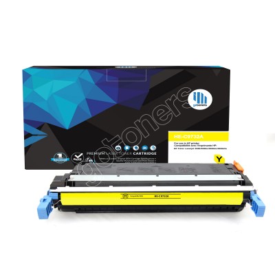 Gotoners™ HP Compatible C9732A (645A) Yellow Remanufactured Toner , Standard Yield