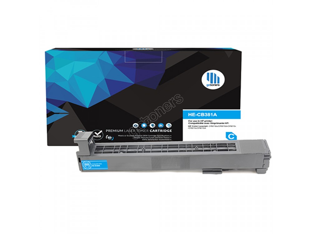 Gotoners™ HP Compatible CB381A (824A) Cyan Remanufactured Toner Kit, Standard Yield
