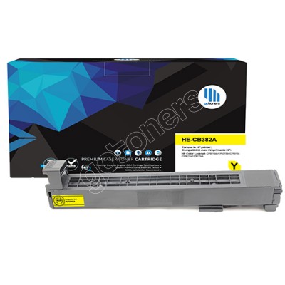 Gotoners™ HP Compatible CB382A (824A) Yellow Remanufactured Toner Kit, Standard Yield
