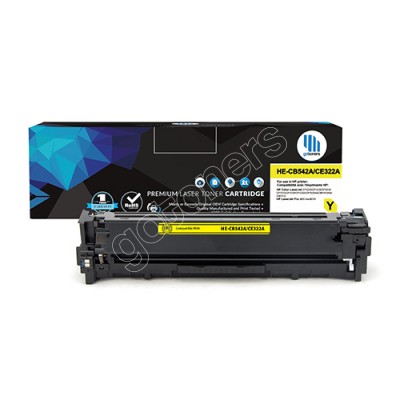 Gotoners™ HP New Compatible CB542A (125A) Yellow Toner, Standard Yield