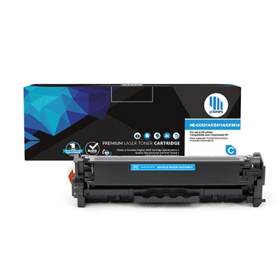 Gotoners™ HP New Compatible CC531A (304A) Cyan Toner, Standard Yield