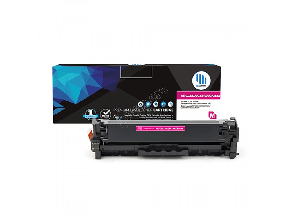Gotoners™ HP New Compatible CC533A (304A) Magenta Toner, Standard Yield