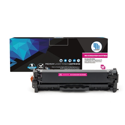 Gotoners™ HP New Compatible CC533A (304A) Magenta Toner, Standard Yield
