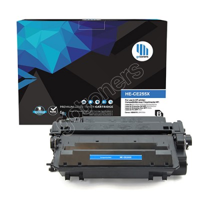 Gotoners™ HP New Compatible CE255X (55X) Black Toner, High Yield