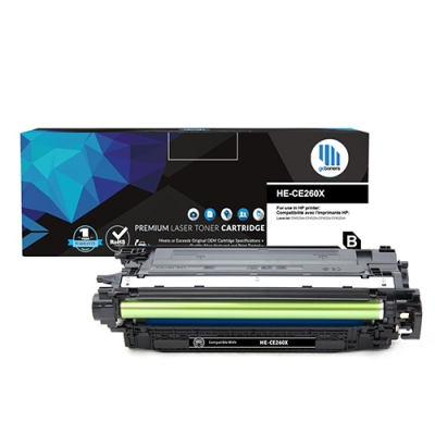 Gotoners™ HP Compatible CE260X (649X) Black Remanufactured Toner , High Yield