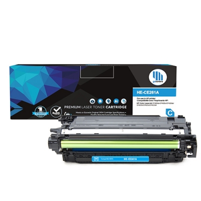 Gotoners™ HP Compatible CE261A (648A) Cyan Remanufactured Toner , Standard Yield