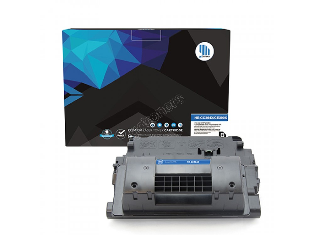 Gotoners™ HP New Compatible CE390X (90X) Black Toner, High Yield