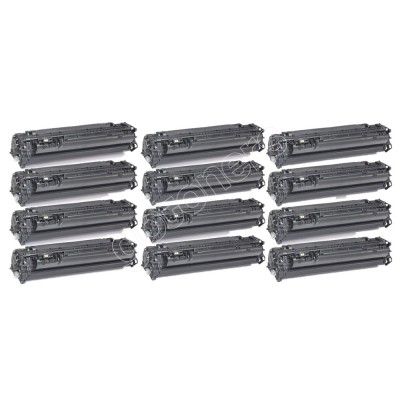 Gotoners™ HP New Compatible CE505A (05A) Black Toner, Standard Yield, 12 pack