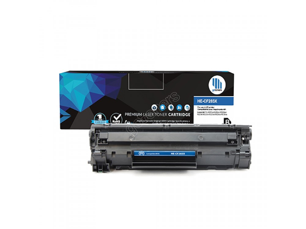 Gotoners™ HP New Compatible CF283X (83X) Black Toner, High Yield