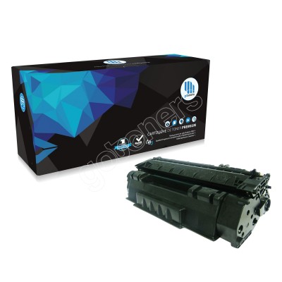 Gotoners™ HP New Compatible Q7553A (53A) Black Toner, Standard Yield