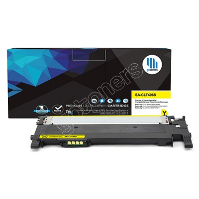 Gotoners™ Samsung New Compatible CLT-Y406S Yellow Toner, Standard Yield