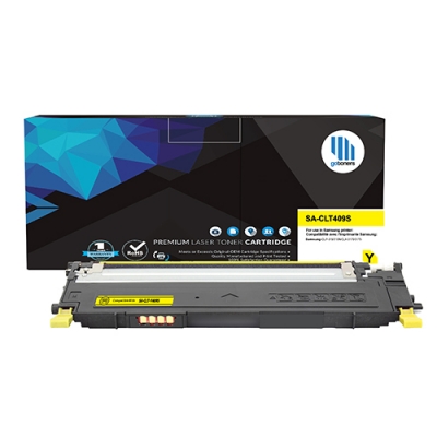 Gotoners™ Samsung New Compatible CLT-Y409S Yellow Toner, Standard Yield