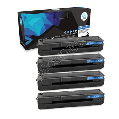 Gotoners™ Samsung New Compatible MLT-D104S Black Toner, Standard Yield, 4 pack