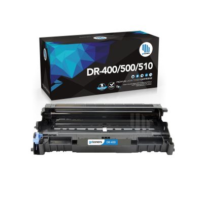 Gotoners - Gotoners Brother DR-400 DR-500 DR-510 DR400 DR500 DR510 Compatible Black Standard Yield Drum Imaging Unit
