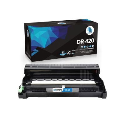 Gotoners - Gotoners Brother DR-420 DR420 Compatible Black Standard Yield Drum Imaging Unit