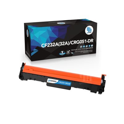 Gotoners - Gotoners HP CF232A 32A 32X Canon CRG051 Drum Compatible Black Standard Yield Drum Imaging Unit