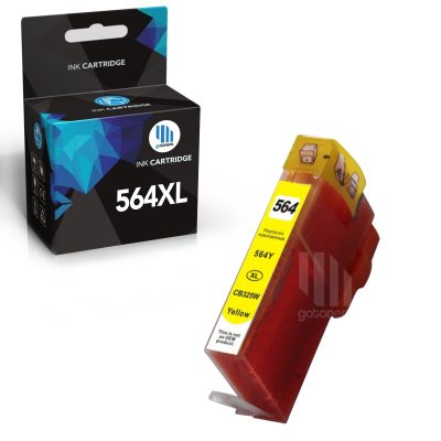 Gotoners - Gotoners HP 564XL CB325WC Compatible Yellow High Yield Ink Cartridge