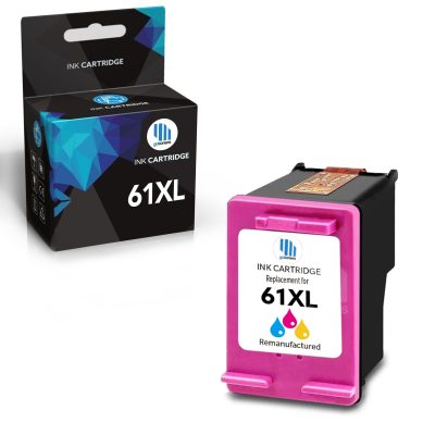 Gotoners - Gotoners HP 61XL CH564WN Remanufactured Tri-Color High Yield Ink Cartridge