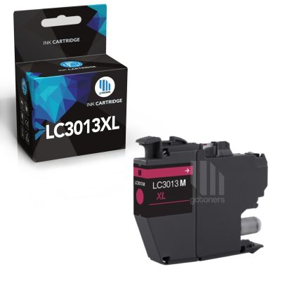 Gotoners - Gotoners Brother LC3013XL Compatible Magenta High Yield Ink Cartridge -1 Pack