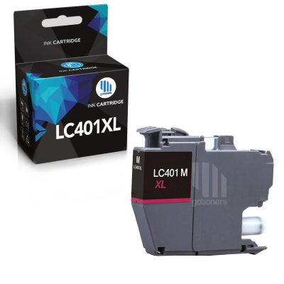 Gotoners - Gotoners Brother LC401XL Compatible Magenta Ink Cartridge High Yield - 1 Pack