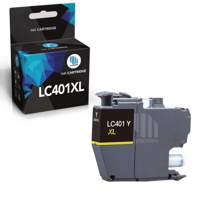 Gotoners - Gotoners Brother LC401XL Compatible Yellow Ink Cartridge High Yield - 1 Pack