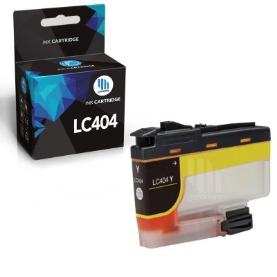 Gotoners - Gotoners Brother LC404 Compatible Yellow Ink Cartridge Standard Yield - 1 Pack
