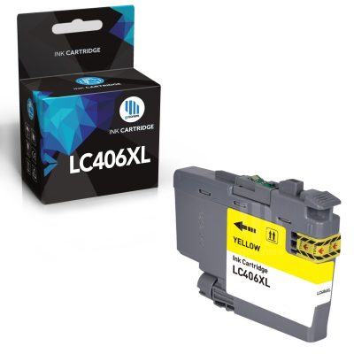 Gotoners - Gotoners Brother LC406XL Compatible Yellow Ink Cartridge High Yield - 1 Pack