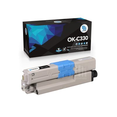 Gotoners - Gotoners OKI 44469801 Compatible Black Standard Yield Toner Cartridge